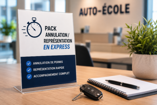 Pack annulation/représentation en express